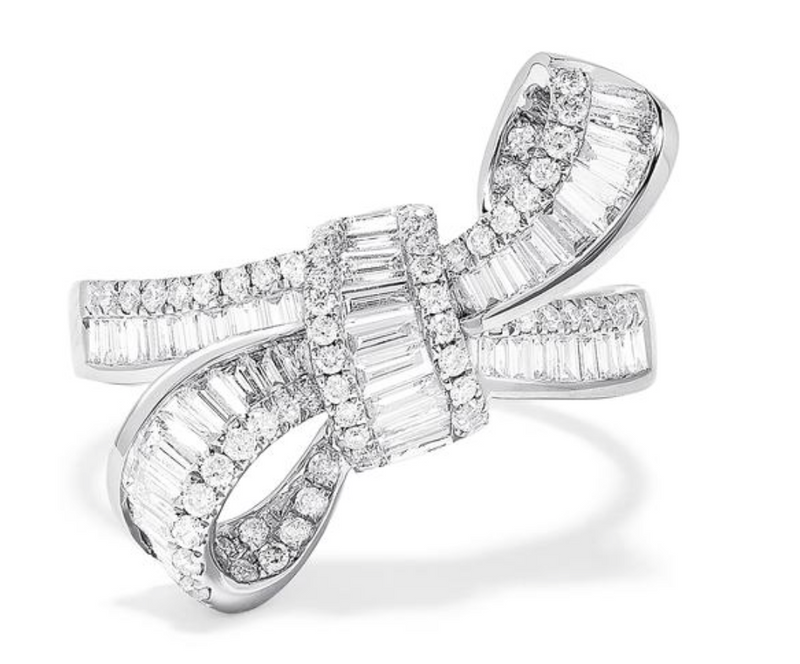 Buy Melorra 14k Gold & Diamond Bow of the Brave Ring for Women Online At  Best Price @ Tata CLiQ